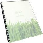 GBC 100% Recycled Poly Covers, Frost-Eco friendly binding covers
