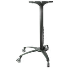 TygerClaw Mobile TV Stand for 32" - 55" TV, 39.4" x 22.7" x 43.3", Black-Electric Socket Outlet