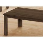 Monarch Specialties 7862P Table Set - 3Pcs Set/Dark Walnut-Assembly required: Illustrated instructions and all hardware are provided for convenience (additional tools may be needed)