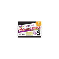 Trend Enterprises Stick-eze 2" Letter And Mark Set, Black, 642 Pack (T-1791)-Size: 2"(H)