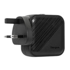 Targus 65W GaN USB-C/USB-A Wall Charger - Black-Weight: 0.55 lb
