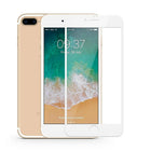 JCPal Preserver Glass Screen Protector for iPhone 8, White-Peel and Adhesive