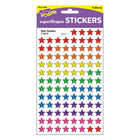 Trend Enterprises SuperShapes Stickers, Star Smiles, 8000 Pack-Colour: Blue, red, yellow, green, purple, orange, pink