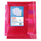 Staples 3 Ring Expand File - 5-Tab-3-hole punched