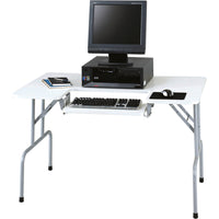 Safco Folding Computer Table-Computer Desk