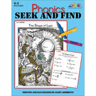 eBook: Phonics Seek and Find (PDF version - 1-User Download) -ISBN 9780787786878 - Grade K - 3-You will receive two emails: one confirming your entire order, and one with a "Download Software" buttonYou can download immediately or return to your email to download later