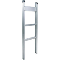 Kleton Aluminum Hand Truck Frame (MN005)-Handle Type - Straight frame with large cross bar