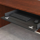 Sauder - 426309 Affirm Pencil Drawer - Black-Melamine surface is heat, stain, and scratch-resistant.