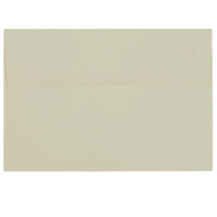 JAM Paper A8 Invitation Envelopes, 5.5 x 8.125, Strathmore Ivory Laid, 100 Pack (90810172g)-Ivory