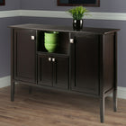 Winsome Melba Buffet Cabinet/Sideboard, Coffee Finish (23646)-Ships in 1 box