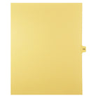 Mark Maker Legal Tabs - Letter Size - Buff - 1/15th cut - 25 tabs per package - 5 packages Pack - Number 143-Buff SingleTabs
