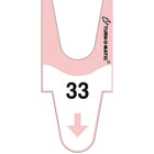 Meto Turn-O-Matic T90 2-Digit Tickets, Pink, 6 Pack (9486027)-T90 Replenishment tickets for Meto Turn-O-Matic system