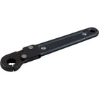 Gray Tools 3/4" Ratcheting Tube Wrench, 12 Point, Black Finish-Size: 3/4"