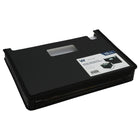 Winnable 13 Pocket Expanding Desktop File, Letter Size-Durable poly material with stitched, reinforced edges to keep papers secured