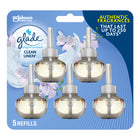 Glade PlugIns Scented Oil Air Freshener Refill - Clean Linen - 5 Pack-Decorate the air with our Glade Plug In air freshener