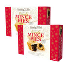 Grandma Wild's 6 Luxury Filled with Brandy and Mincemeat Pie - 320g - 2 Pack-Preservative-Free: Enjoy the natural and fresh taste of these luxury pies, as they are crafted without any artificial preservatives, providing a delightful treat for your senses.