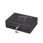 SentrySafe CB-10 Small Cash Box, 0.12 cu. ft., Black-Equipped with a convenient carrying handle so you can transport your locking cash box with ease