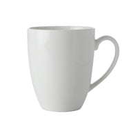 Maxwell & Williams Basic White Coupe Mug, 4 Pack-Drinkware