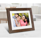 8" Digital Photo Frame w/Distressed Wood-8"