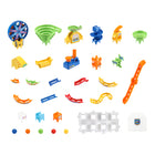VTech Marble Rush Ultimate Set - 145 Pieces-Just drop the 10 marbles into action and watch them race down ramps and swirl through funnels to the basket