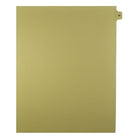 Mark Maker Legal Exhibit Index Tab Buff Single Tabs, 1/15th Cut, Letter Size, No Holes, Number 16, 25 Pack-Buff Single Tabs, 1/15th Cut