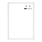 Quartet Magnetic Dry-Erase Board - White Frame - 11" x 17"-Magnetic Dry-Erase Boards