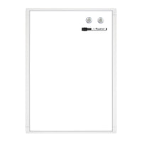 Quartet Magnetic Dry-Erase Board - White Frame - 11" x 17"-Magnetic Dry-Erase Boards