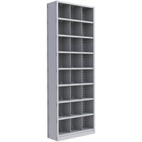 Metalware RK445 Boltless Shelving Unit, 9-Shelves, 36" x 18" x 100", Light Grey-Adjustable shelving system that provides high strength, yet economical storage capacity for your needs