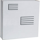 Crownhill Mailing Box - White - 12.25" L x 3.875" W x 12" H-Kraft