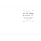 Aline Greetings General Birthday Card, Macaroons, sweet little birthday wishes, 18 Pack-5.375" x 7.75" folded