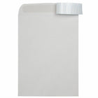 JAM Paper Open End Catalog Envelopes with Peel and Seal Closure - 9" x 12" - Light Grey - 25 Pack -Colour: Light Grey