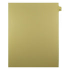 Mark Maker Legal Exhibit Index Tab Buff Single Tabs, 1/25th Cut, Letter Size, No Holes, Number 127, 25 Pack-Buff Single Tabs, 1/25th Cut