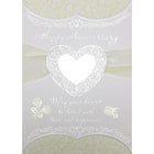 Rosedale 5-1/2" x 8" Happy Anniversary Greeting Cards And Envelopes, 6 Pack (19630)-Printed on premium uncoated card stock