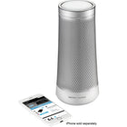 Harman Kardon Invoke Voice Activated Speaker - Silver-Invoke delivers exceptional sound, and with Cortana's intelligence you can voice control your music and smart home devices, create reminders and lists, manage schedules, get answers to questions, make and receive hands-free calls with Skype, and more