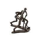 Truu Design Bronze-Look Hockey Player Sculpture, 7.75 x 5.25 x 6 inches, Brown-Material: made of high-quality, durable and safe iron with a bronze finish will be a perfect vintage addition to any room setting