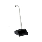 Vileda Plastic Lobby Dust Pan with Ergonomic Handle - Black-Perfect for spot cleaning
