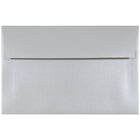 JAM Paper A9 Invitation Envelopes, 5.75 x 8.75, Stardream Metallic Silver Pearlized, 50 Pack (211817120I)-Paralyzed elegance silver stardream metallic envelope