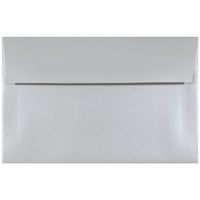JAM Paper A9 Invitation Envelopes, 5.75 x 8.75, Stardream Metallic Silver Pearlized, 50 Pack (211817120I)-Paralyzed elegance silver stardream metallic envelope