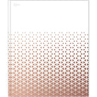 Avery Metallic Blush Report Cover Portfolio-Durable, laminated paper construction provides a simple and economical organization solution