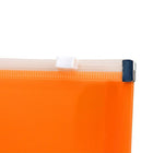 JAM Paper #10 Plastic Envelopes with Zip Closure, 5 x 10, Orange Poly, 12 Pack (921Z1or)-Closure Type: Zip