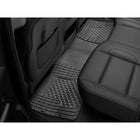 WeatherTech All Vehicle Mat (AVM) Universal Trim-to-fit 3-Piece Floor Mat Set with Over-the-Hump Rear, Black, 3 Pack-Rear 1-Piece Mat: 52-56" wide and 14-16" long, 5/8" thick