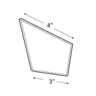 Azar Displays Divider, 4", 12 Pack (50DIV)-Divider
