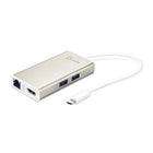 j5create JCA374 USB Type-C Multi-Adapter HDMI & Gigabit Ethernet & USB3.0-Length: 9.8 inches