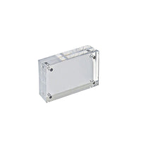 Azar Displays Vertical/Horizontal Sign Holder (104438)-Clear Acrylic