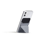 MOFT Snap-On Magnetic MagSafe Compatible Phone Wallet Stand pour iPhone - Gris-Support de téléphone et portefeuille encliquetables