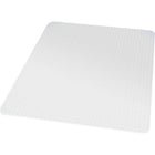 Staples Medium Pile Carpet/Berber Chair Mat - 46" x 60"-Protects medium pile carpet up to 3/4" thick (including padding depth) from chair caster wear and tear