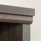 Sauder 433680 Aspen Post Library Hutch - Pebble Pine-5