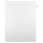Mark Maker Legal Exhibit Index Tab White Single Tabs, 1/25th Cut, Letter Size, No Holes, Number 3, 25 Pack-White Single Tabs, 1/25th Cut