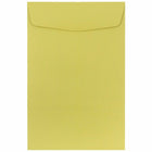 JAM Paper 6" x 9" Open End Catalog Envelopes - Chartreuse Green - 50 Pack -Colour: Chartreuse