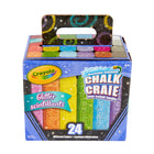 Crayola Glitter Chalk - 24 Pack-Glitter Chalk: Transform Your Sidewalk Or Driveway Into A Dazzling Display Of Shimmer And Shine With Crayola Glitter Chalk'S 12 Gold And 12 Silver Glitter-Infused Sticks